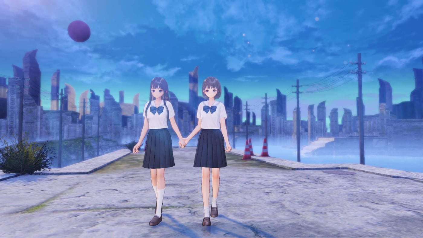 BLUE REFLECTION RAY scenario scene