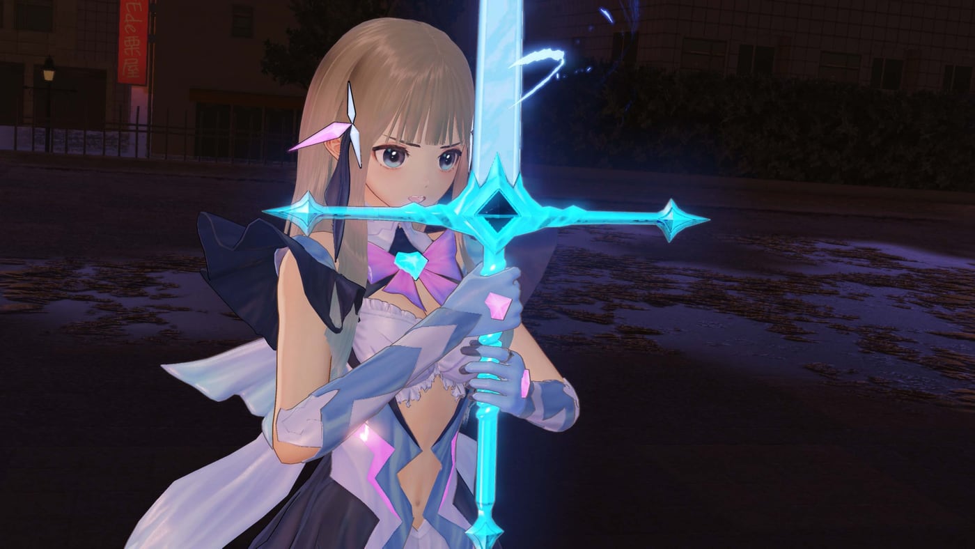 BLUE REFLECTION Second Light battle scene